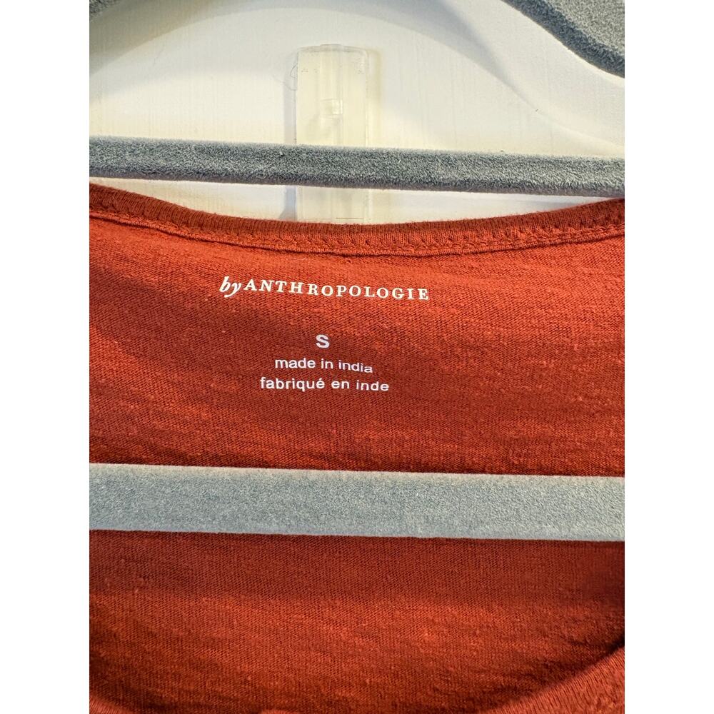 Anthropologie Rust Blouse - Picture 5 of 5